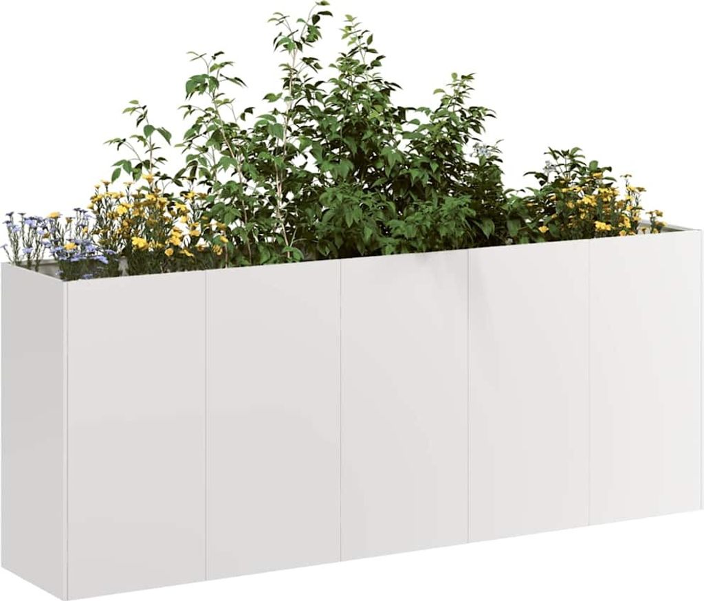 Maison Exclusive - Pflanzkübel 200x40x80 cm Edelstahl
