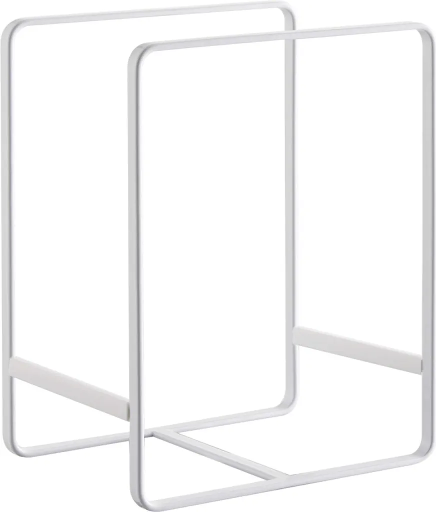 Yamazaki Tower Organizer Bianco - Soluzione Arredo Giapponese