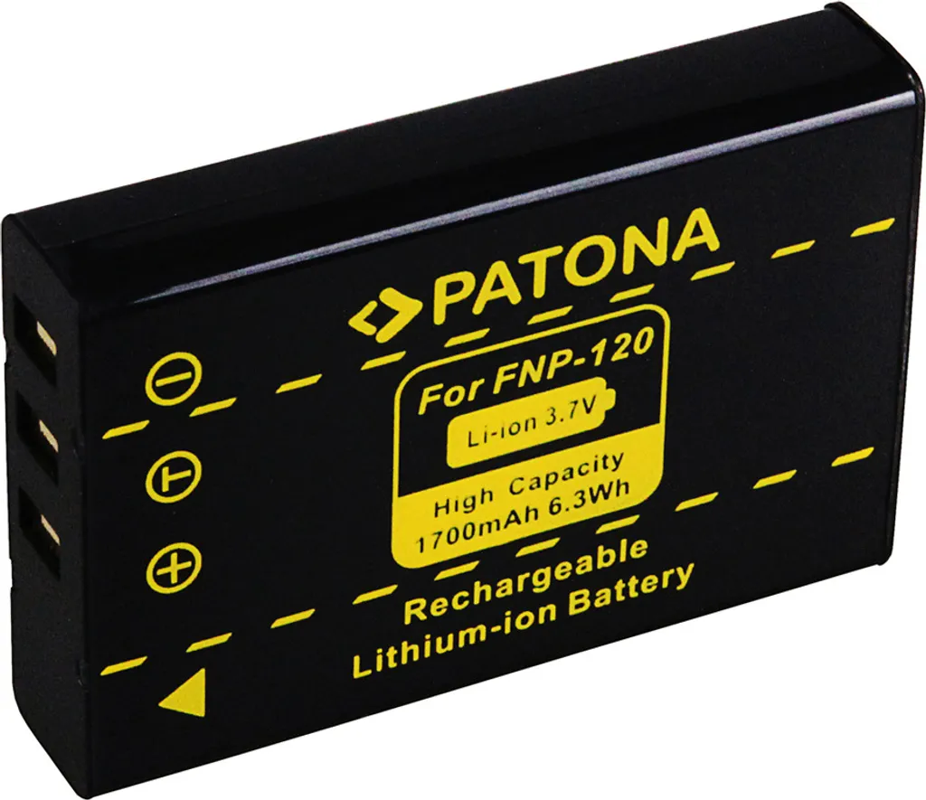 Fuji NP-120 Batteria 1700mAh agli Ioni di Litio per FinePix F10/F11