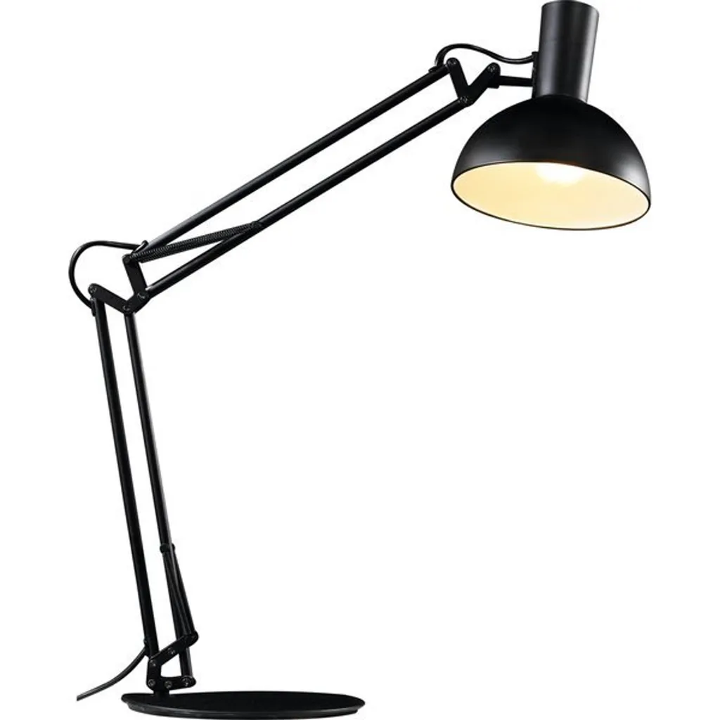 Lampe de Bureau Multifonction Arki Noire - Éclairage à Pince et Mural