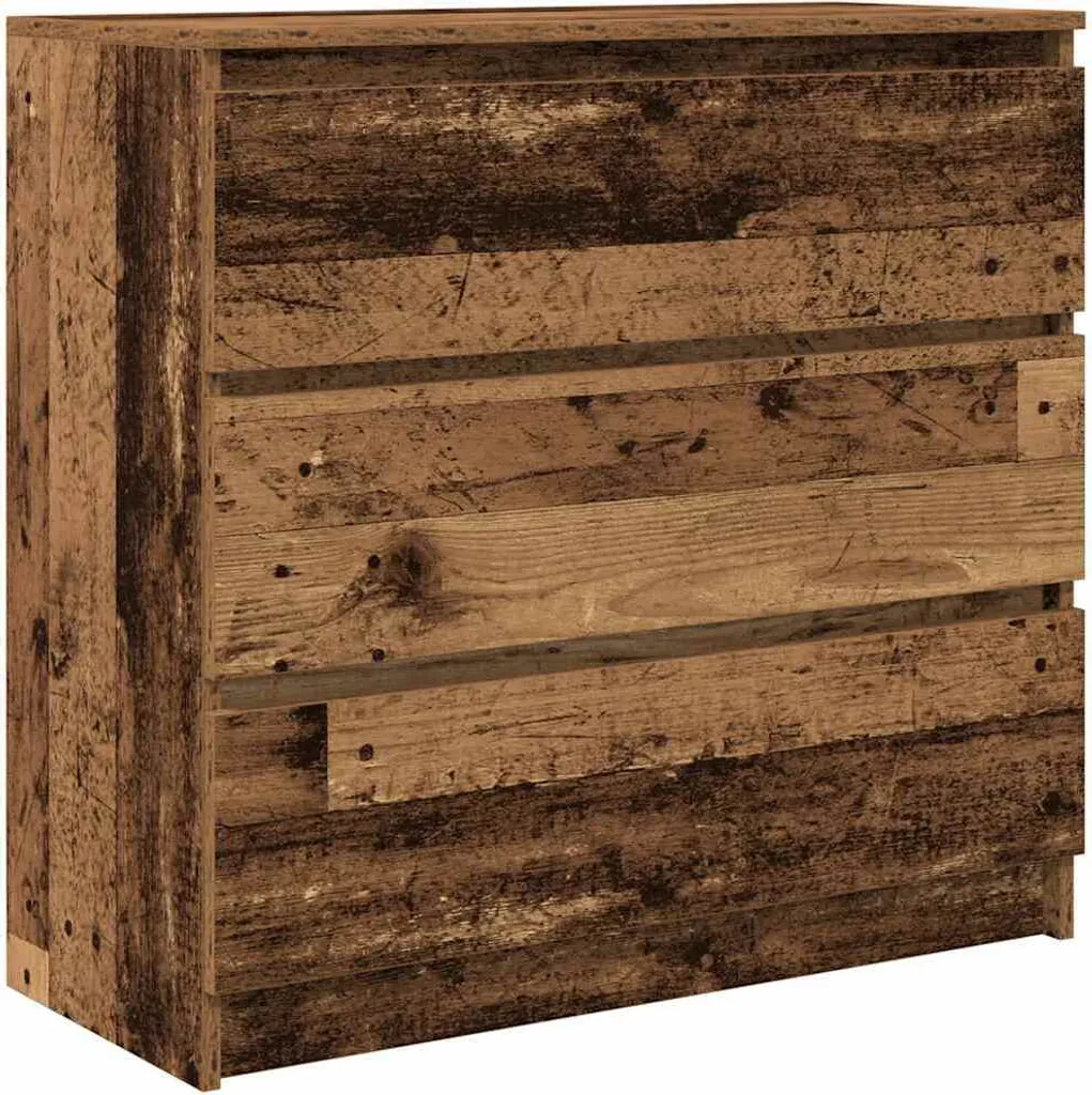 SYFAX™ Credenza Legno Antico 80x35x76 cm in Legno Multistrato
