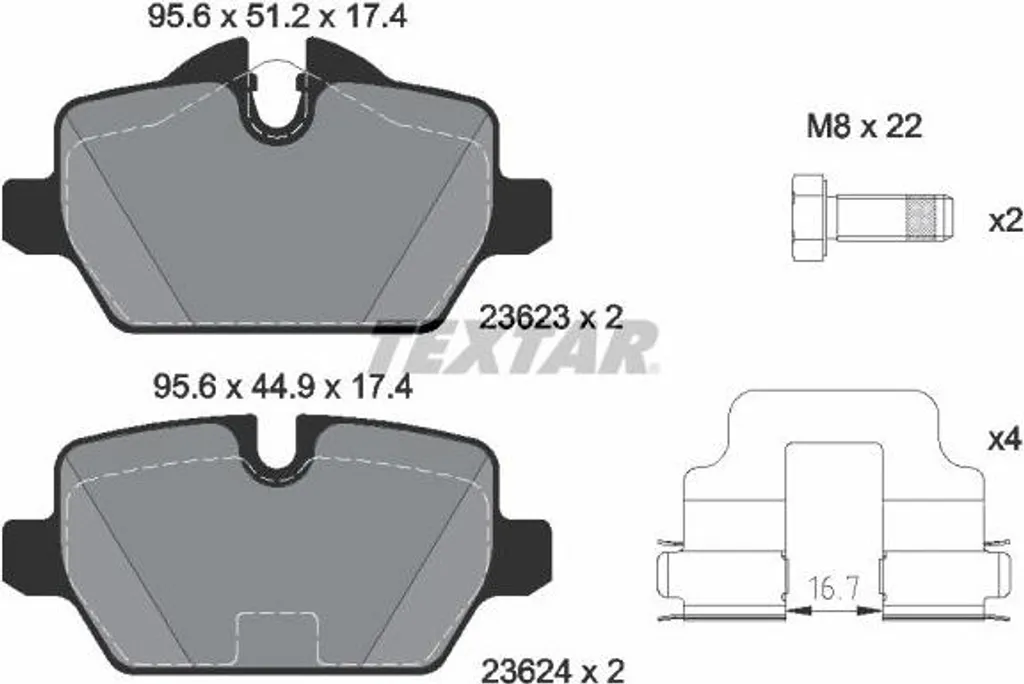 Fin des bruits de freinage pour BMW E90 E87 avec plaquettes TEXTAR 2362303