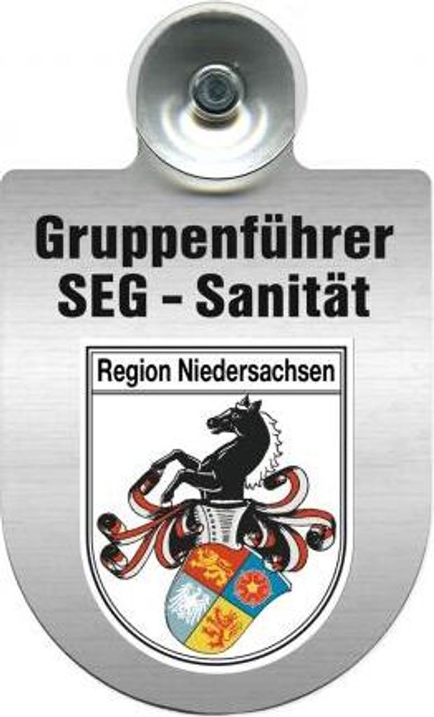 Einsatzschild Windschutzscheibe incl. Saugnapf - Produktbild 