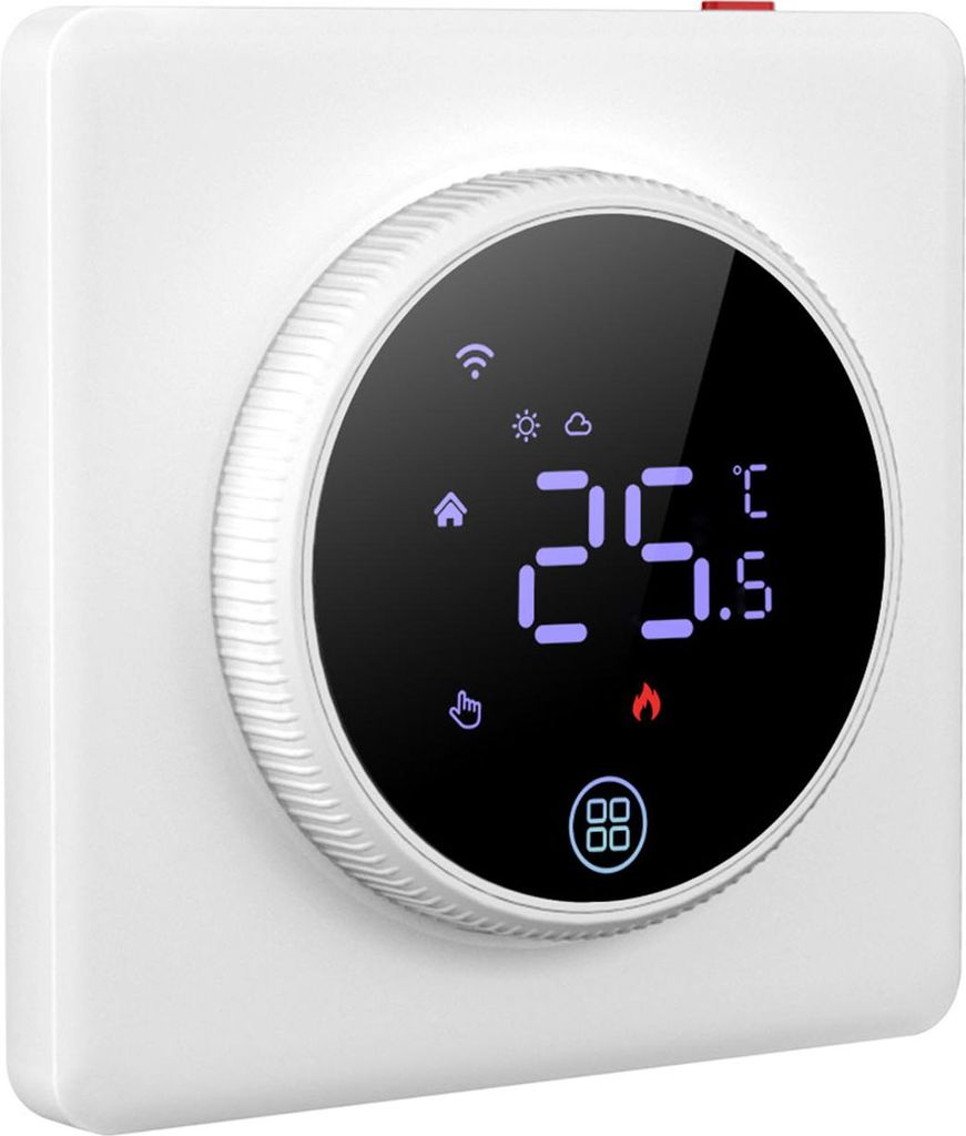 Smart Thermostat Unterstützung für Tuya APP Programmable WiFi Knob Control Home Temp Voice Controller