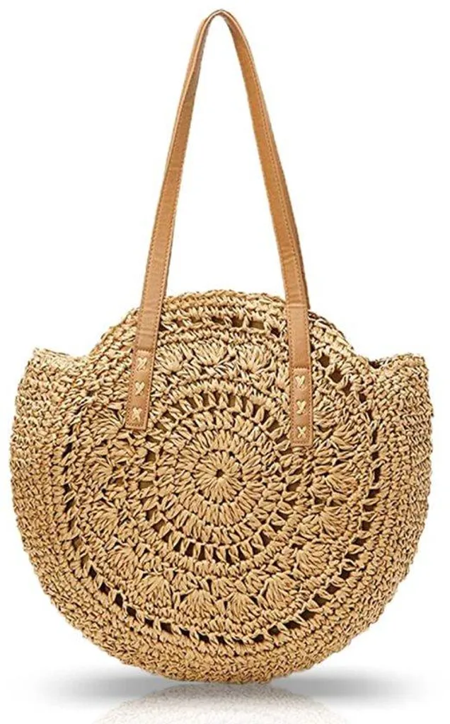 Grand sac fourre-tout pour vacances et courses en textile souple coloré