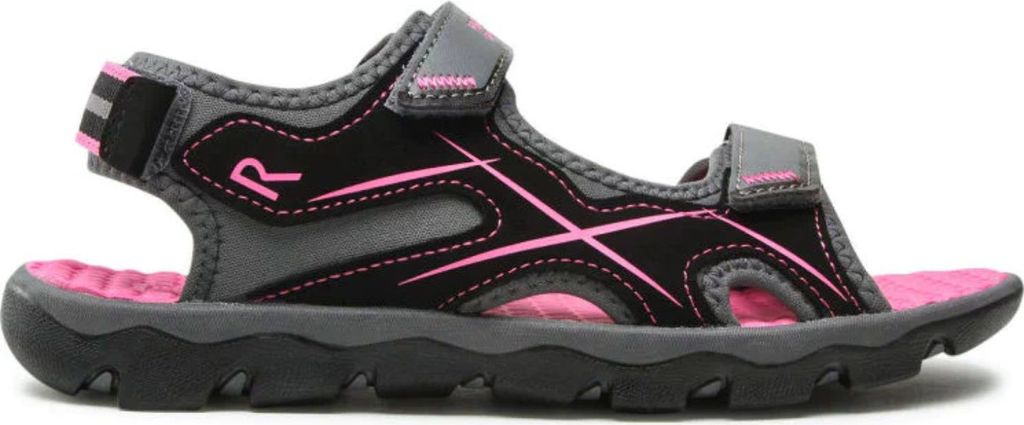 Regatta Kota Drift Mädchen Sandalen schwarz und rosa Jugend 31
