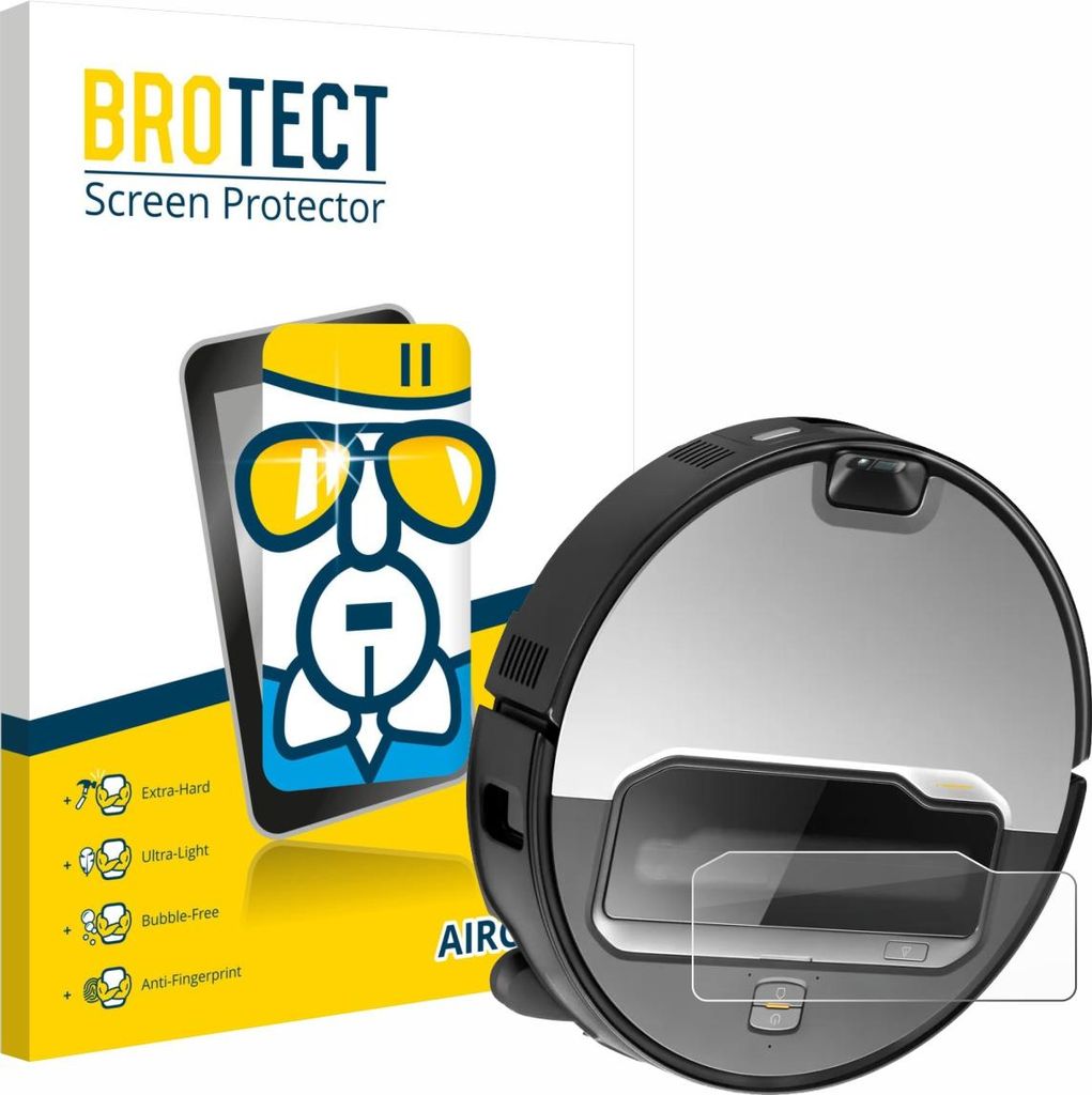 BROTECT Schutzglas für Roborock Saros Z70 Schutzfolie Panzer Folie Glas Display Schutz klar