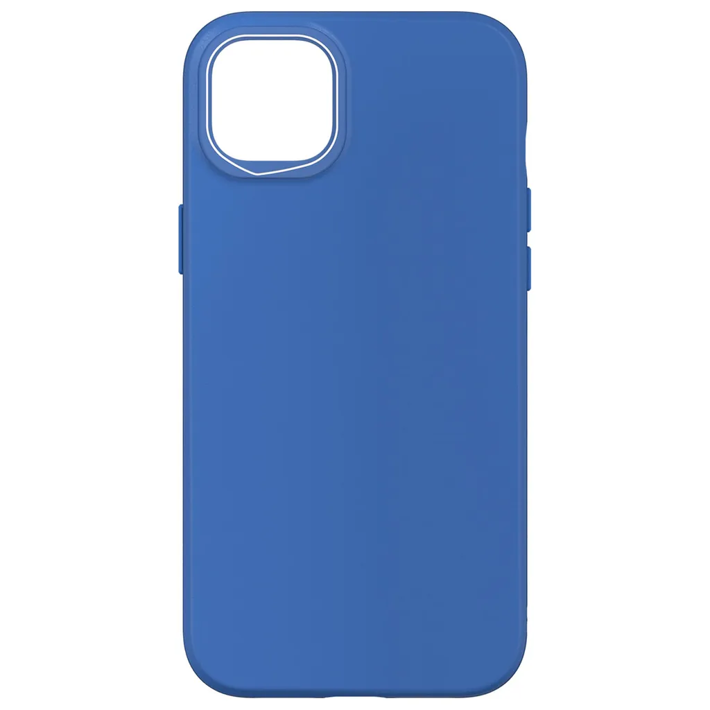 Protection Silicone iPhone 14 Plus RhinoShield Soft Case Bleu Mat - 3
