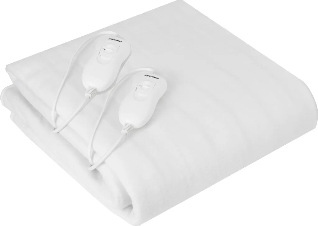 Mesko MS 7420 Couverture Chauffante Électrique 120W Blanche 150x80cm