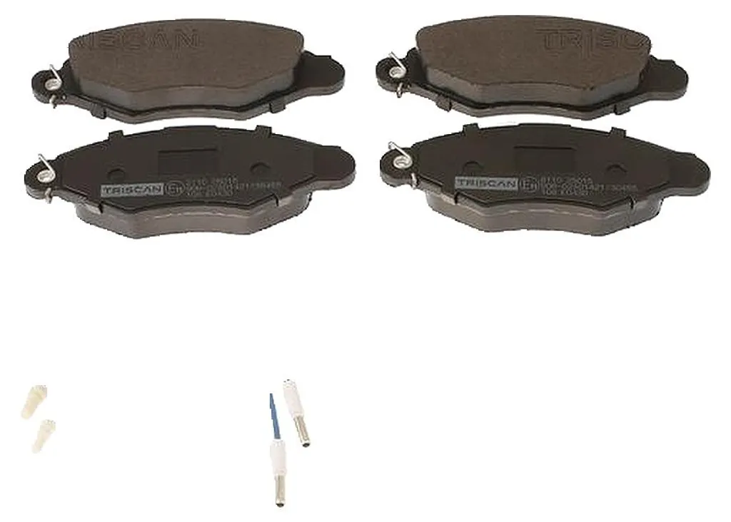 Plaquettes de frein Triscan 8110 25015 pour un freinage silencieux