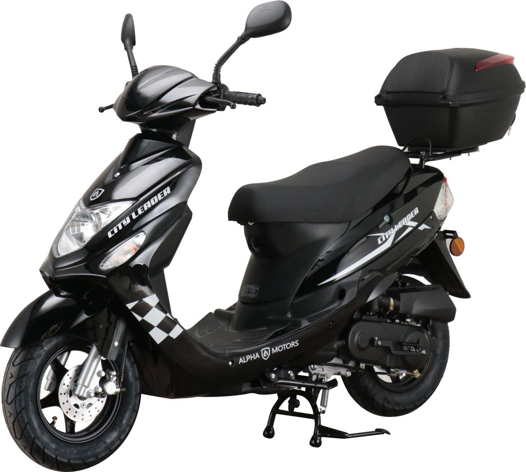 Mofaroller CityLeader 50 ccm 25 kmh EURO 5 schwarz inkl. Produktbild 2
