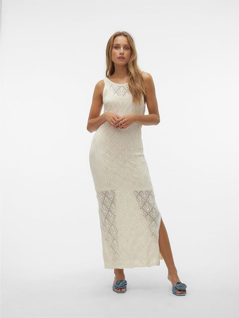 Vero Moda Riviera ärmelloses Langes Kleid Beige XS Frau Beige XS