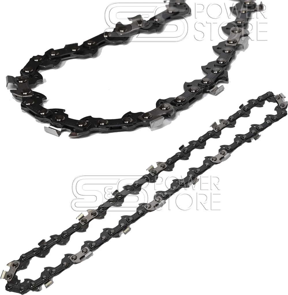 Chaîne pour tronçonneuse Einhell 20cm 33 maillons guide de 1.1mm 3/8 P