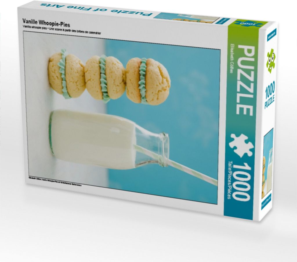 Calvendo Vanille Whoopie-Pies 1000 Teile Puzzle hoch 480x640mm, Cölfen Elisabeth; 7456160