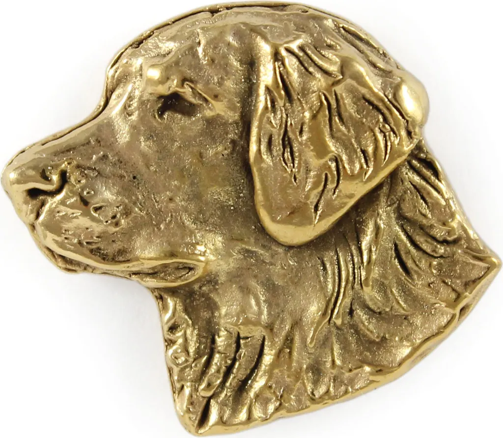 Broche de collection Golden Retriever I - Idée cadeau bijou chien