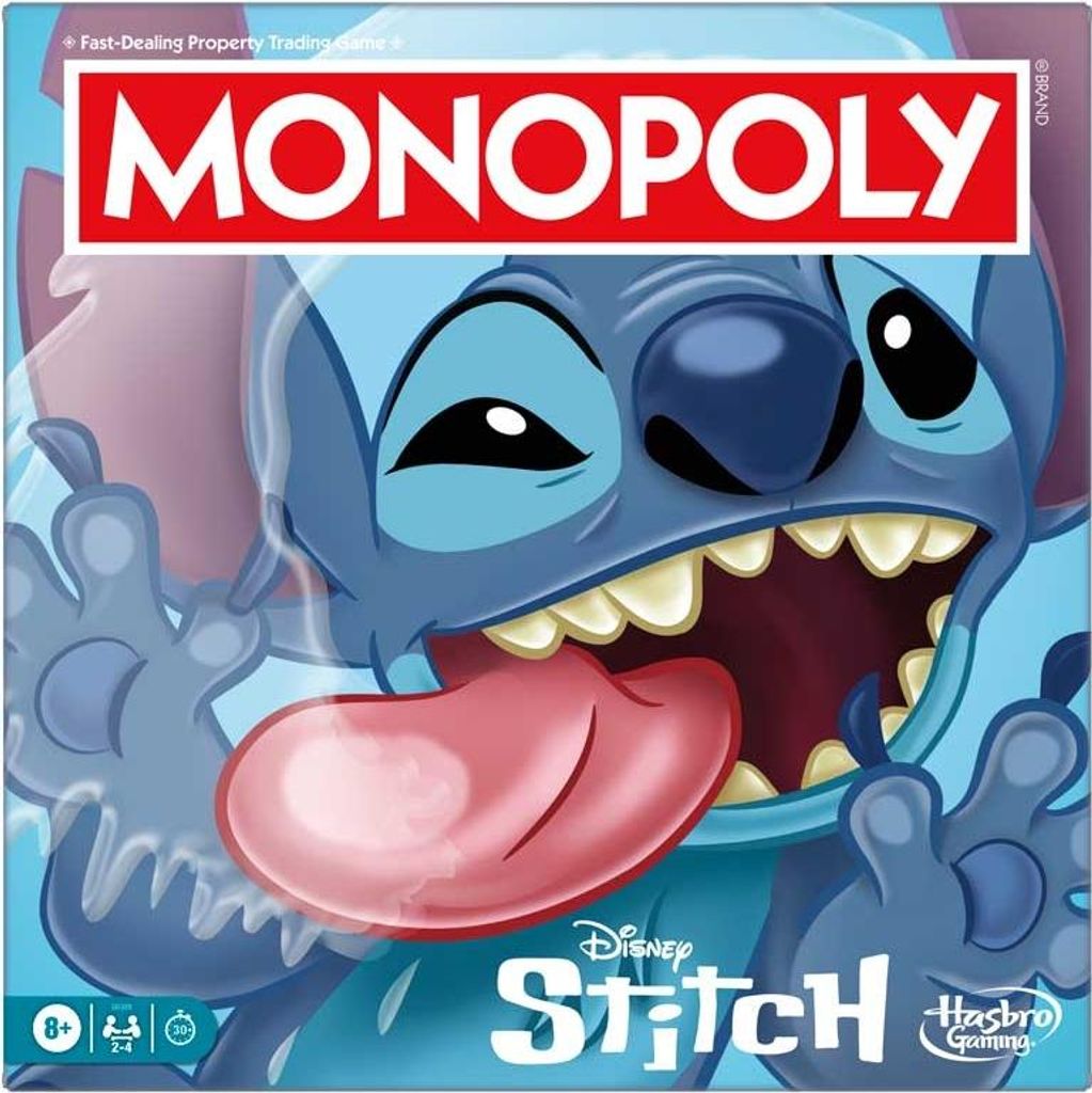 Hasbro Monopoly Brettspiel Stitch Edition Disney Klassiker