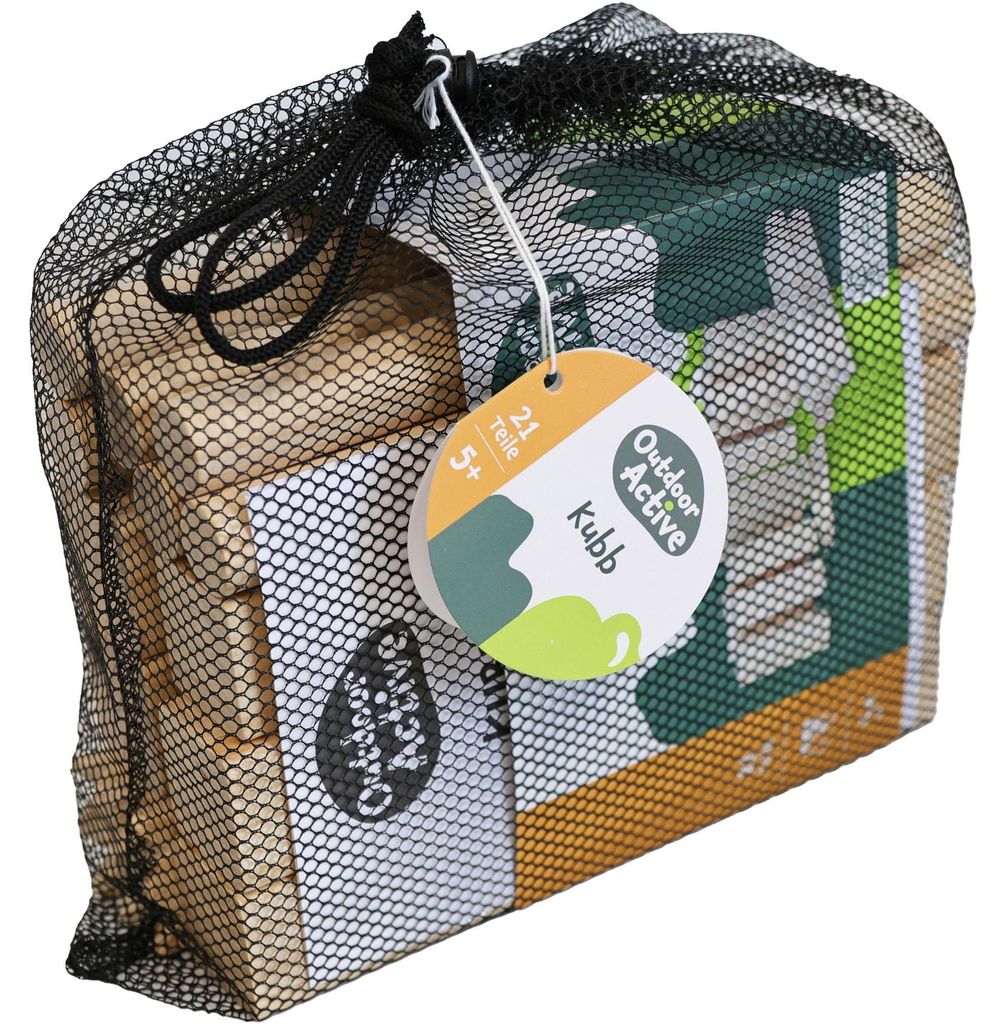 Outdoor active Kubb Wurfspiel  Rasenschach Schwedenschach Produktbild 