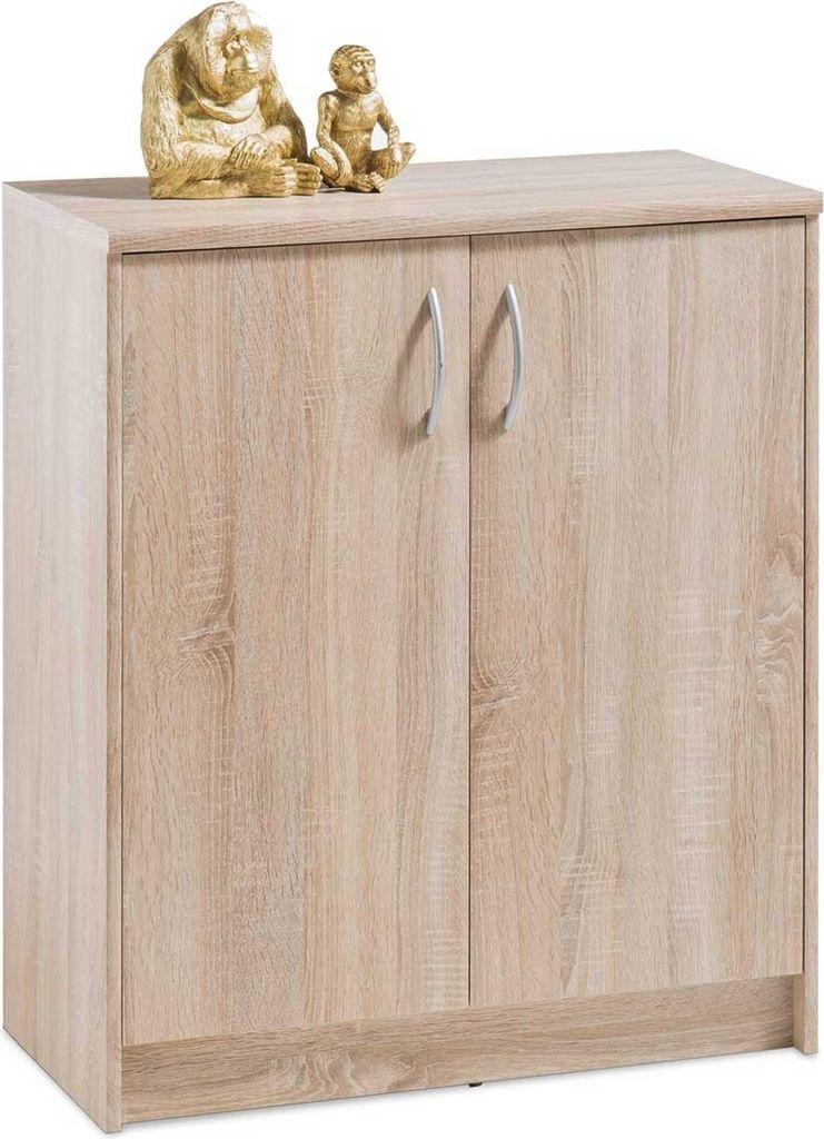 Türenkommode bzw. Schrank Sonoma eichefarbene Produktbild 