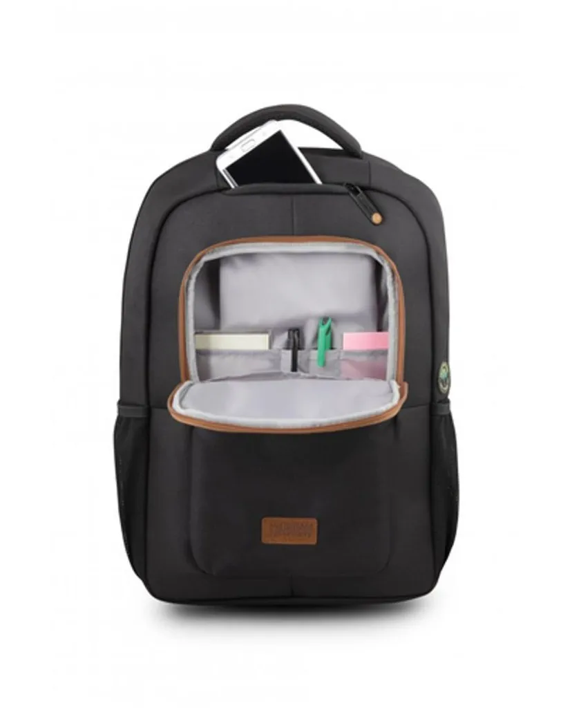Sac à dos PC 15.6 noir Urban Factory rembourré avec poches accessoires