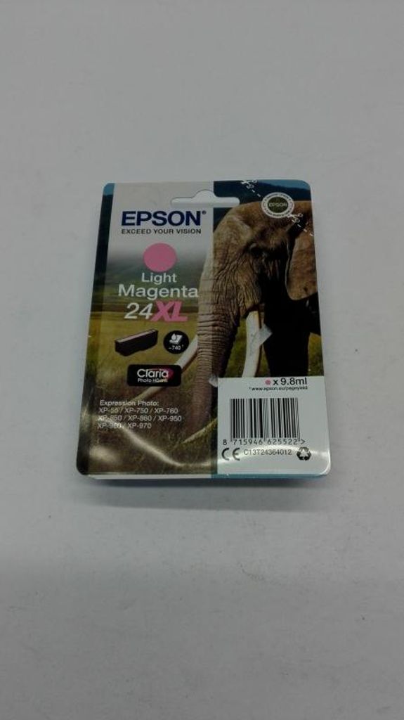 Epson Elephant 24XL Elefant Claria Photo HD Single Light Produktbild 