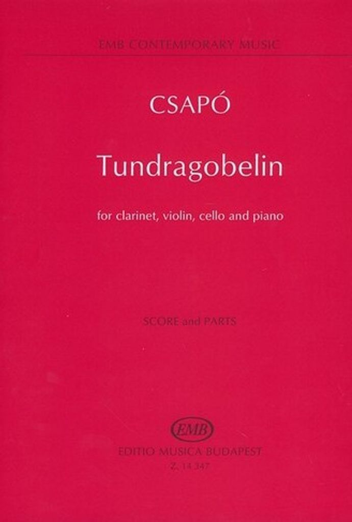 Tundragobelin for clarinet, violin, violoncello and piano Score and parts