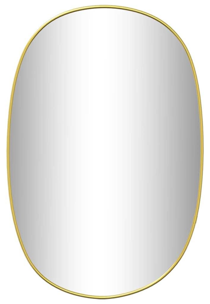 vidaXL Specchio da parete Golden 50x35 cm Immagine del prodotto 