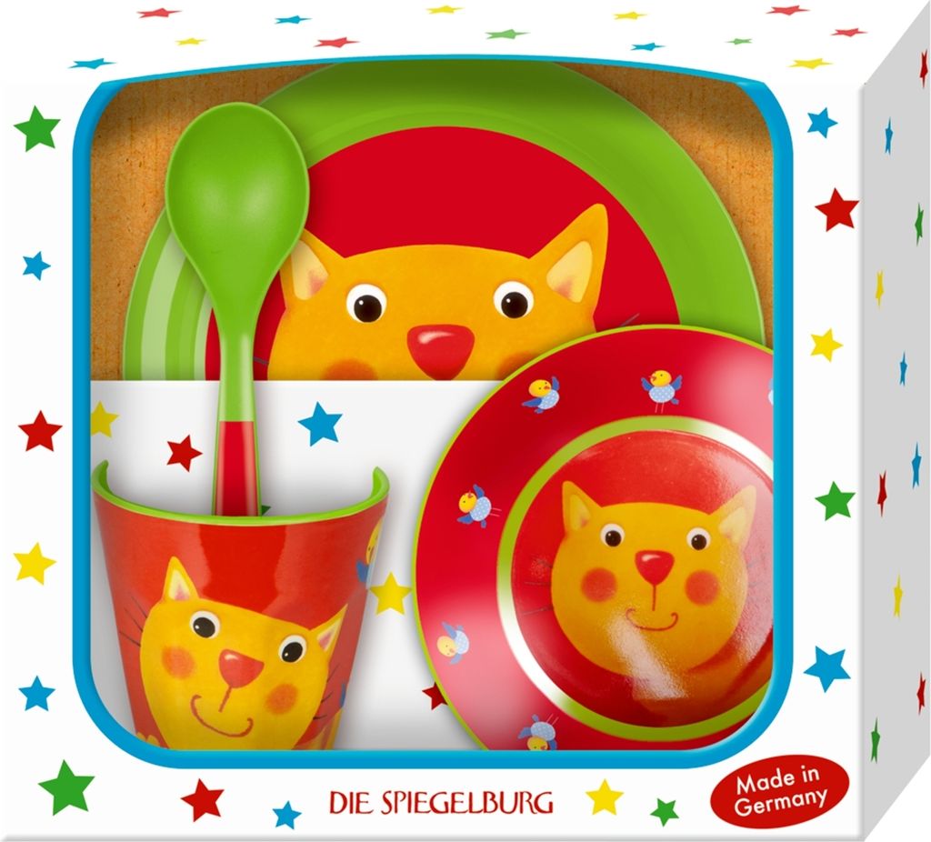 Coppenrath Verlag 18251 Geschirr Geschenkset Katze