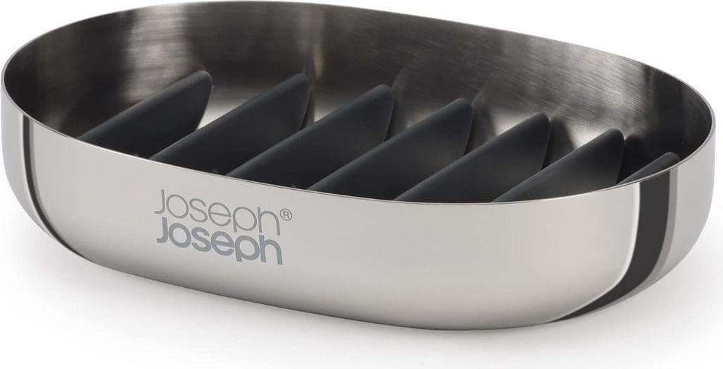 Joseph Joseph EasyStore Luxe Seifenschale Edelstahl