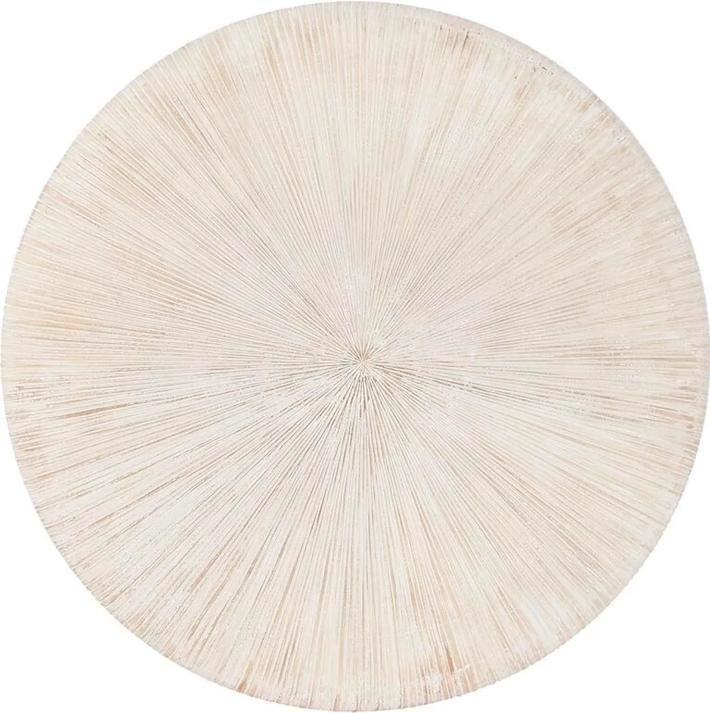 Décoration Murale Carrée 120 cm Finition Antique White Home ESPRIT