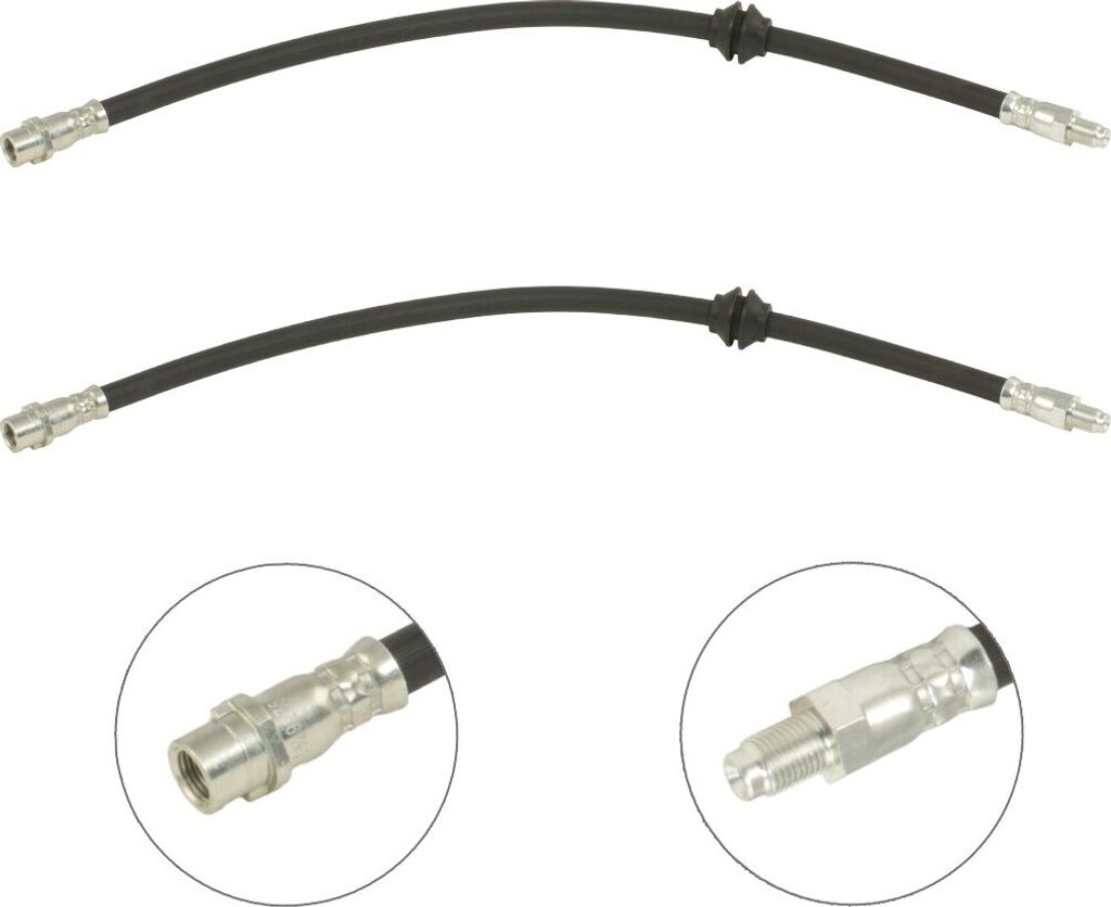 RIDEX 83B0736 Bremsschlauch Vorne für BMW 3 Limousine (E36) 3 Coupe (E36) 3 Compact (E36) 3 Cabrio (E36) Z3 Roadster (E36) 3 Touring (E36)