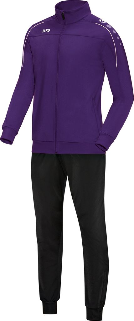 JAKO Kinder Trainingsanzug Polyester Classico, Farbe:lila, Größe:152