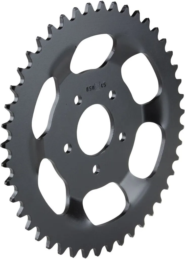 Remplacez votre pignon usé par ce modèle 45 dents noir pour Zündapp