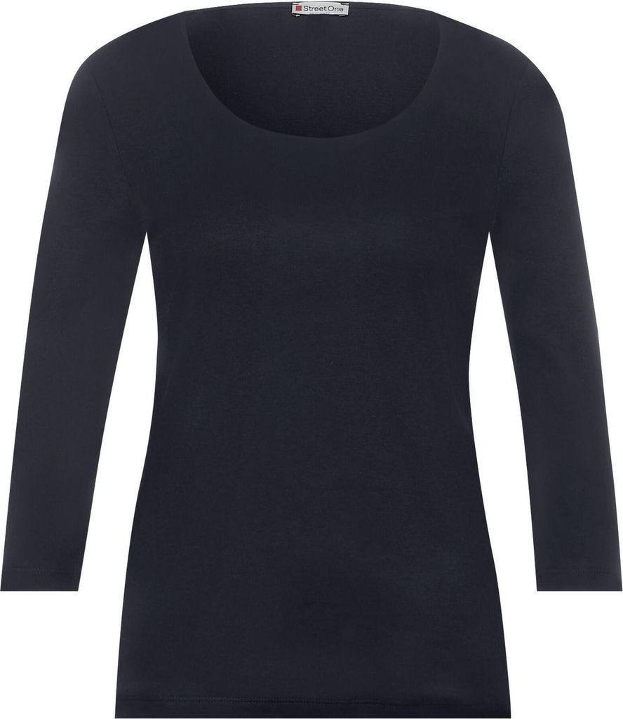 Street One Rundkragen Langarmshirt