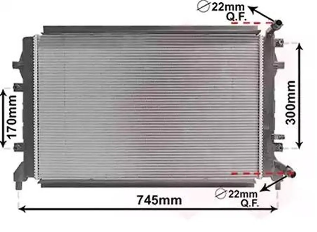 Radiateur pour SEAT Leon et Altea : remplacement circuit refroidissement
