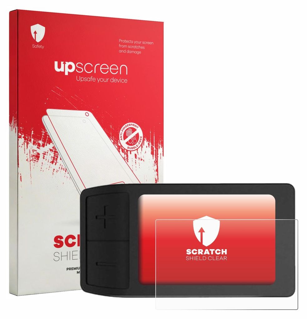upscreen Schutzfolie für Gdfnmogo Bike Computer Displayschutz Displayschutzfolie Folie Klar Transparent
