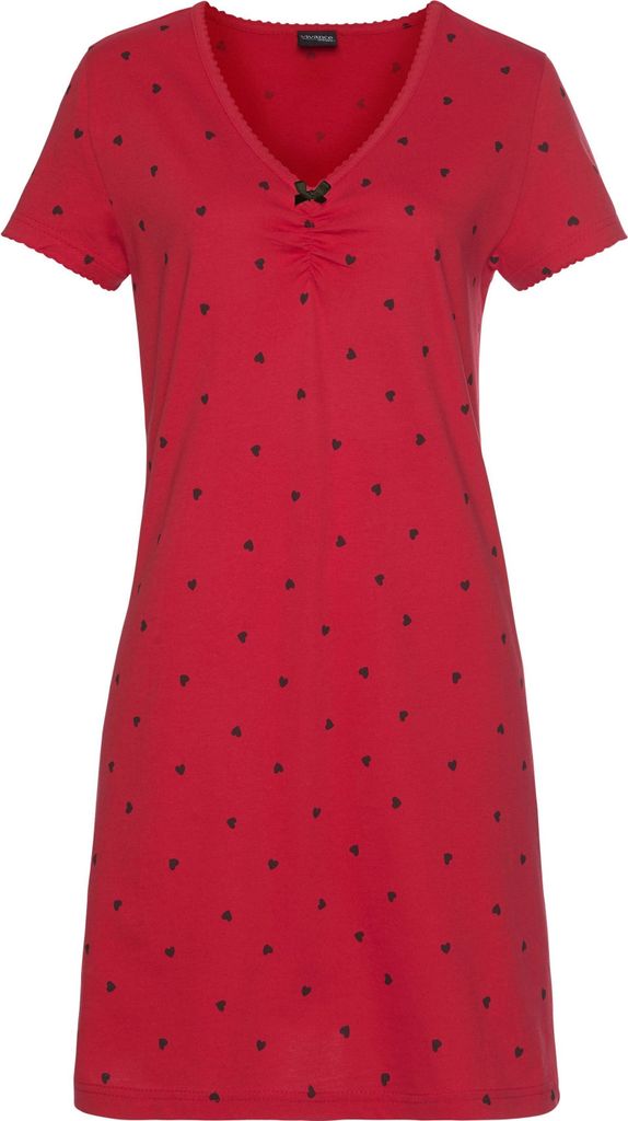 Vivance Dreams Nachthemd rot Größe 52/54