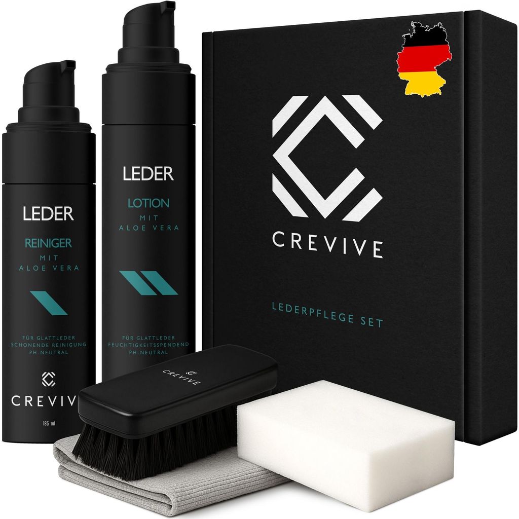 Lederpflege Auto Set, Lederlotion & Lederreiniger für Produktbild 