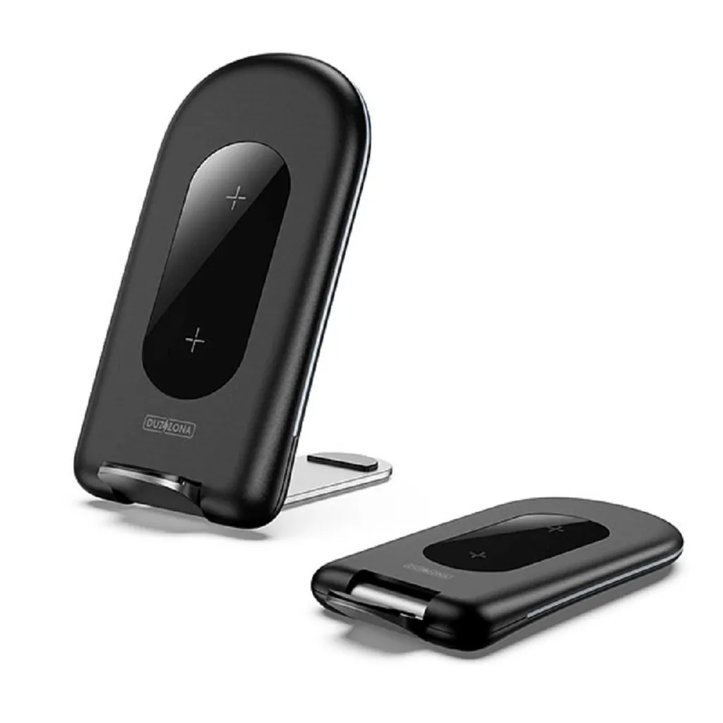 Duzzona Supporto di Ricarica Magnetica Qi 15W W2 Nero - Shop Online