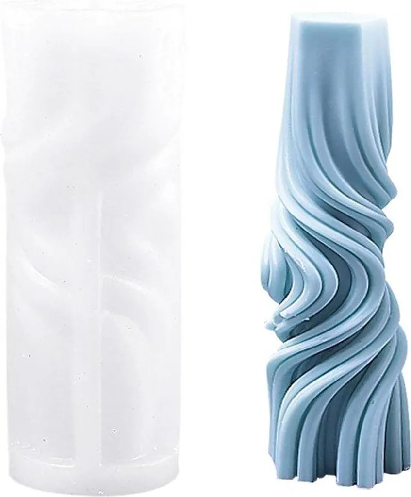 Moule bougie silicone 3D anti-adhésif pour réussir vos bougies vagues