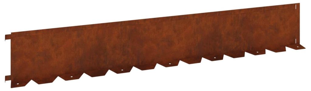 vidaXL Grasmaaiersierrand 30 stuks, 102 x 15 x 4 cm, staal, Productafbeelding 