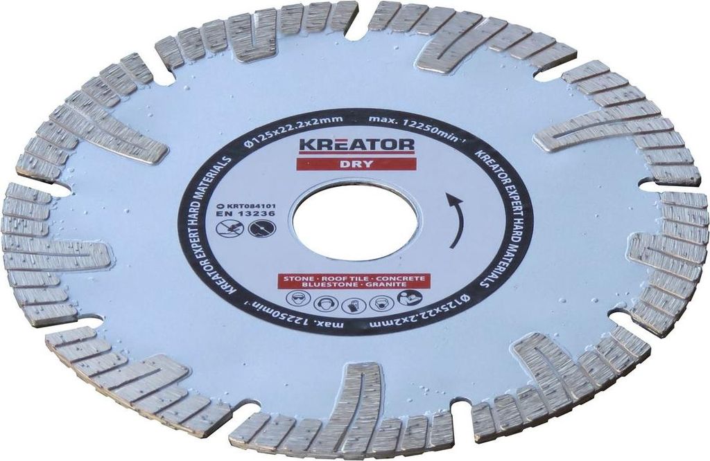 Expert Diamant Trennscheibe ø 115 x 22,2 x 2 mm Trocken Produktbild 