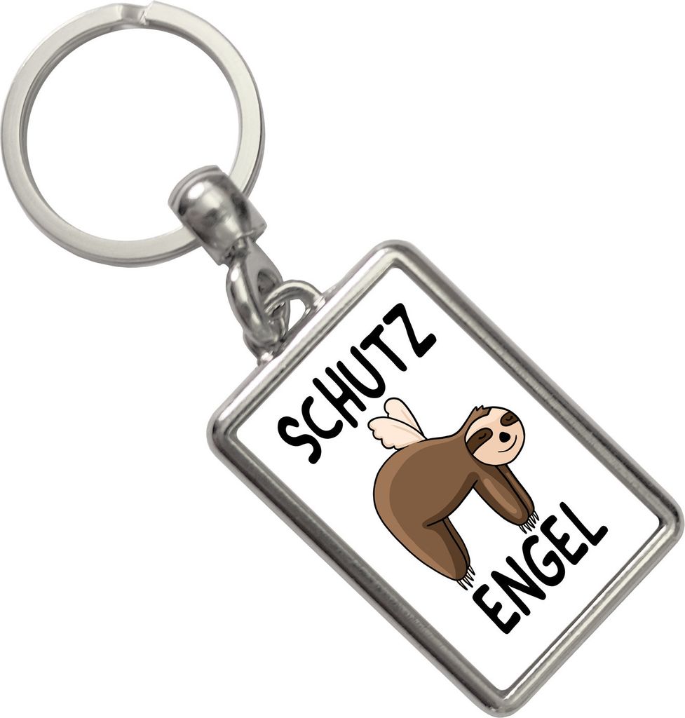 Schutzengel Faultier Schlüsselanhänger Produktbild 