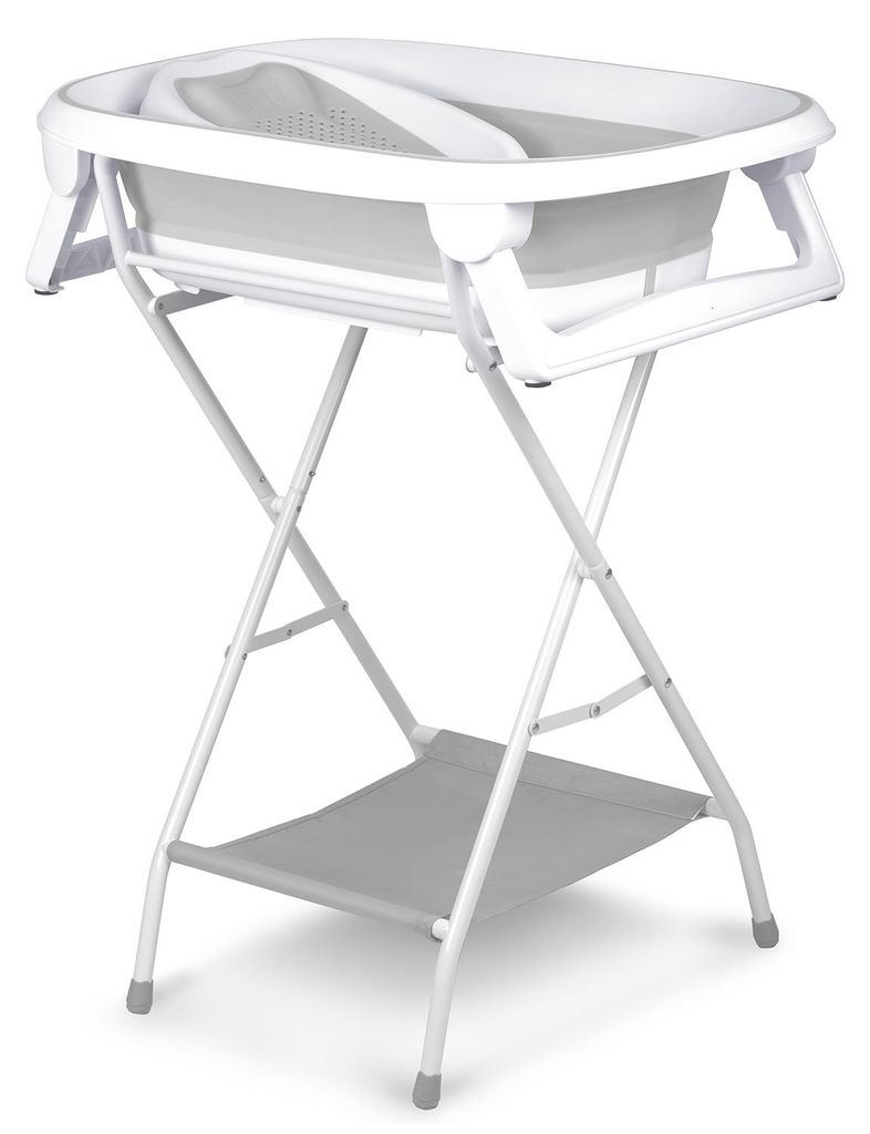 Nukido NK-279 Faltbare Babybadewanne mit Ständer und Produktbild 