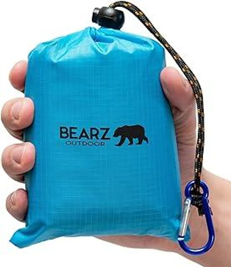 Coperta da Campeggio Ultraleggera Blu | Telo Picnic Impermeabile