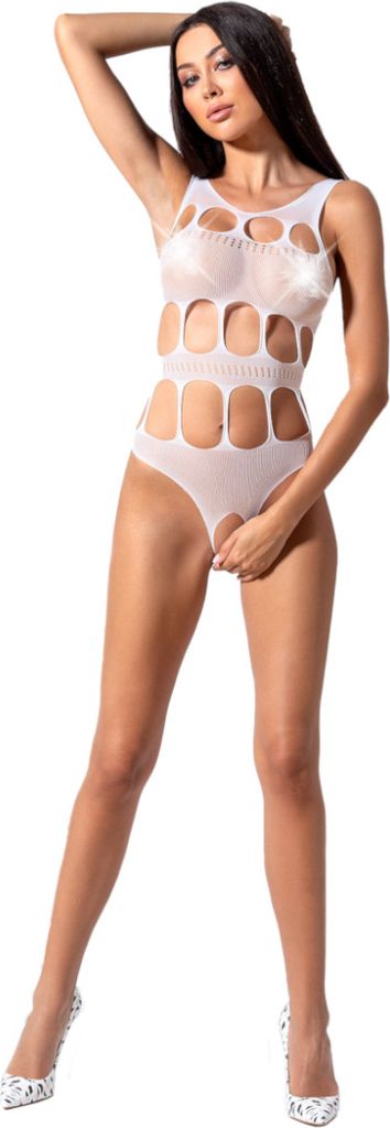 Passion - Woman Bs083 Teddy Net Body Weiss Eine Grösse Produktbild 