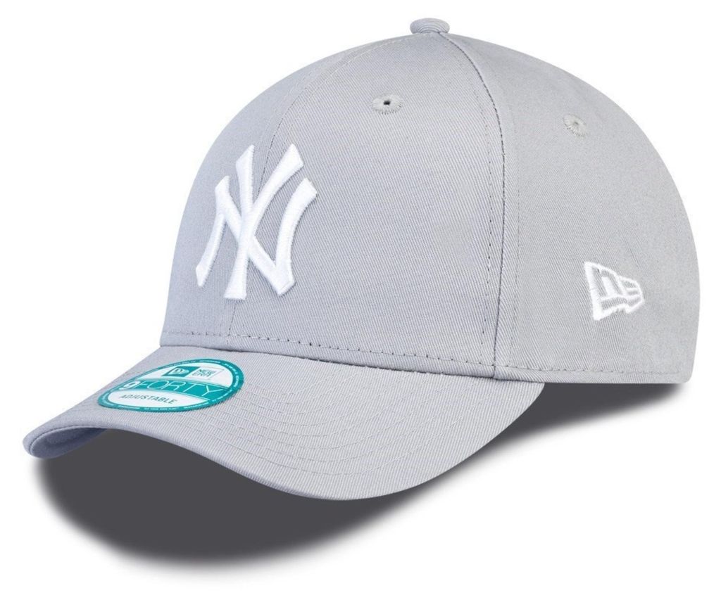 Czapka New Era 9Forty - New York Yankees grau / weiß Zdjęcie produktu 