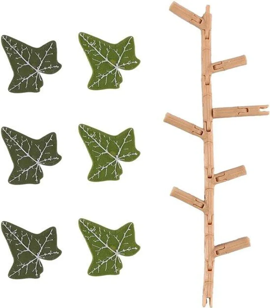 Aimants frigo puissants et décoratifs lierre - Fini les magnets ternes 3D