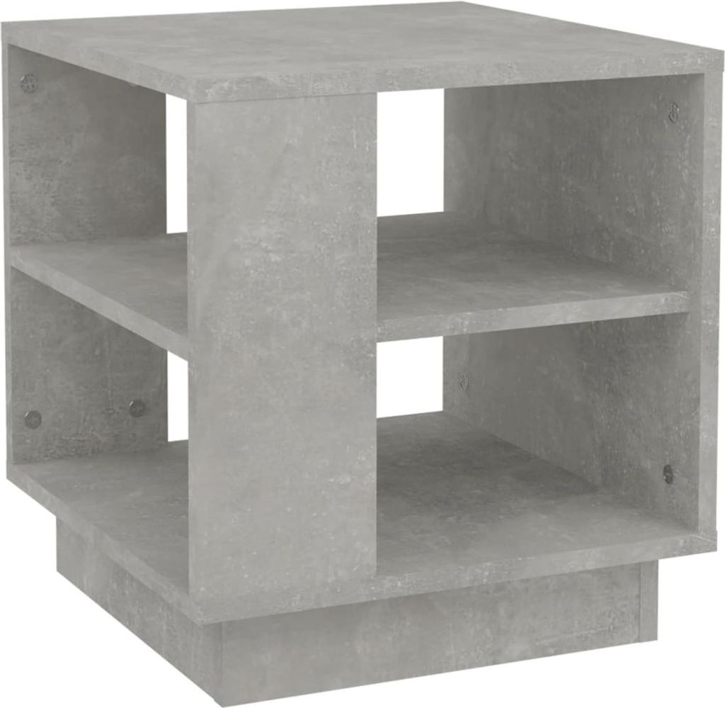 Couchtisch Betongrau 40x40x43 cm Holzwerkstoff