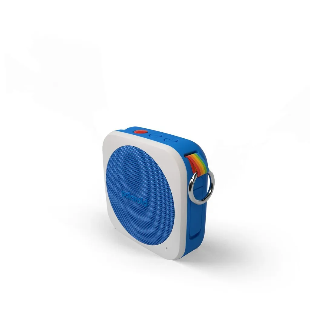 Polaroid P1 Music Player Enceinte Bluetooth Portable Bleue Design Rétro