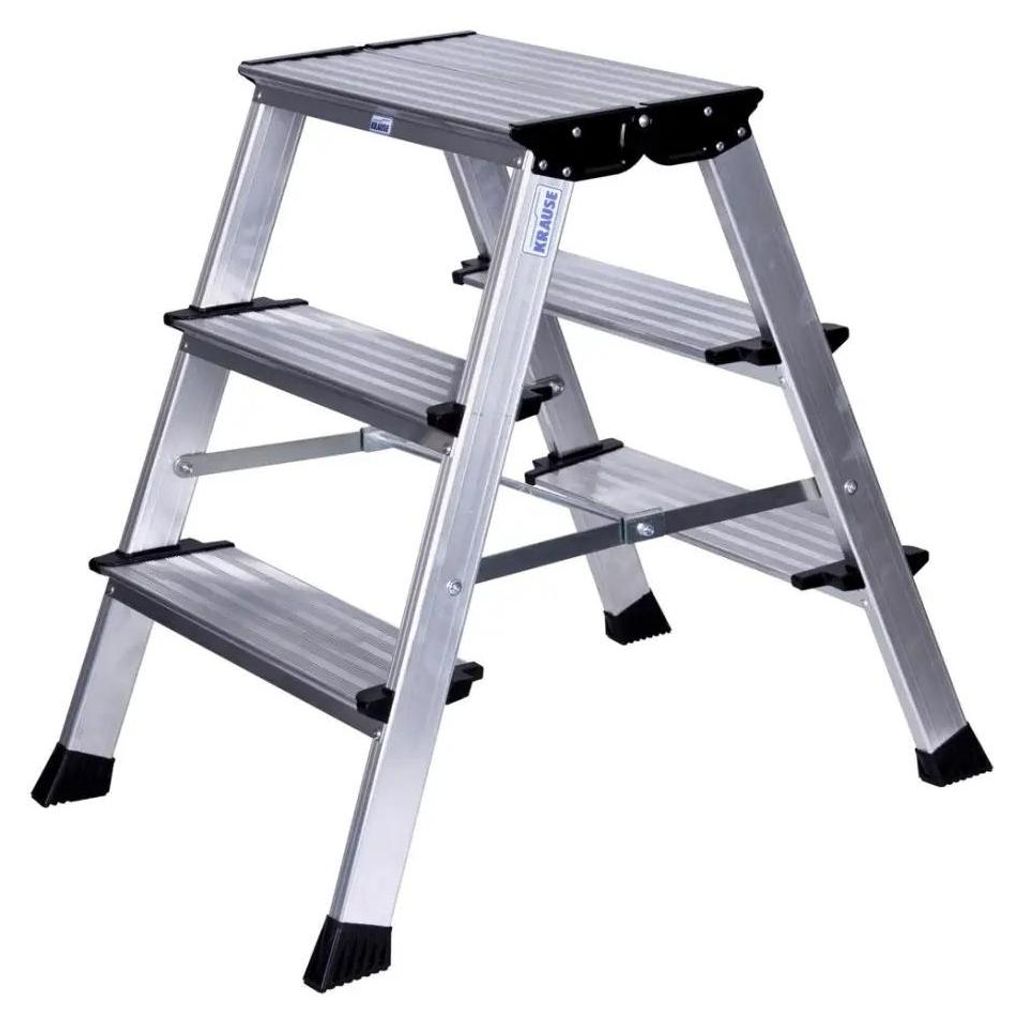 Krause 126030, Aluminium, Aluminium, Czarny, TUV, EN14183, Zdjęcie produktu 